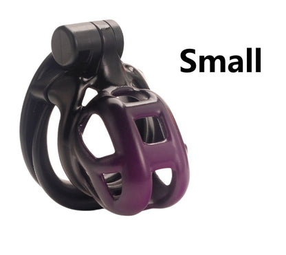 Xscockcage| Gradient Black Purple Cobra Chastity Cage