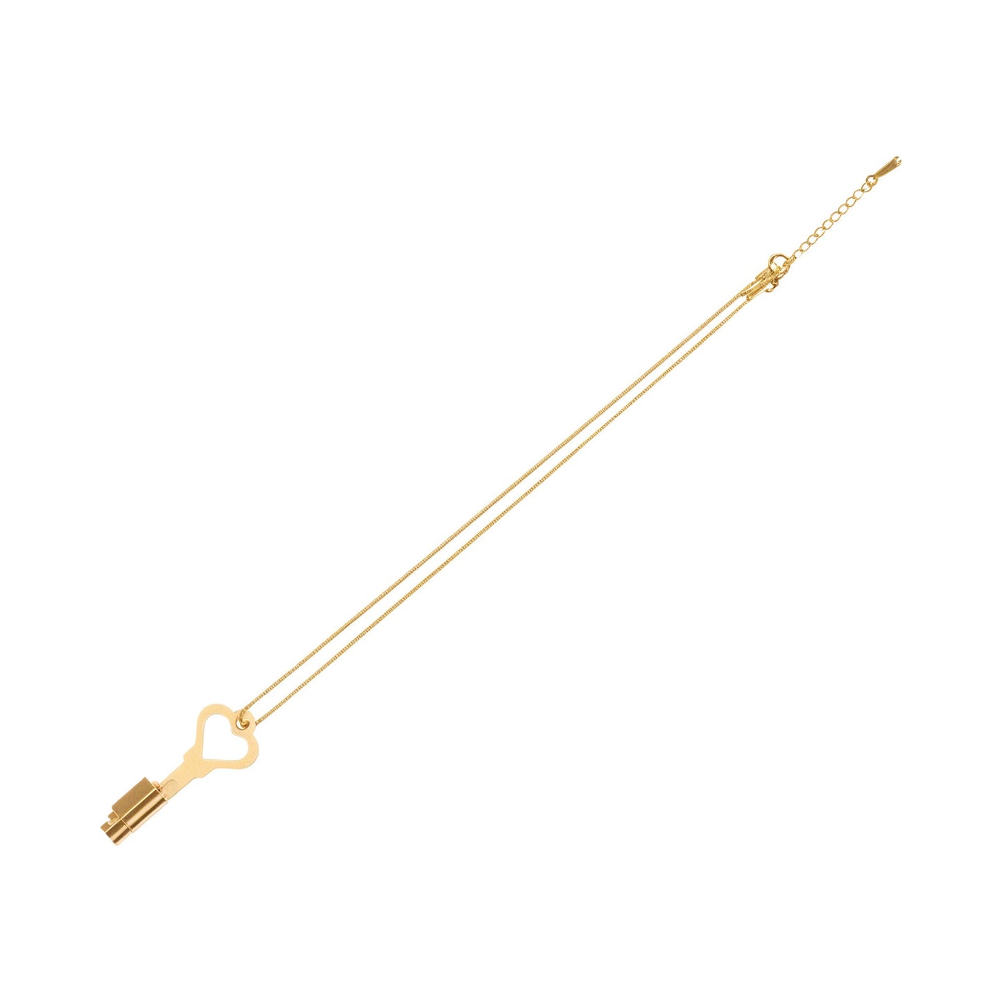 Xscockcage| Heart-Shaped Necklace Chastity Cage Universal Key