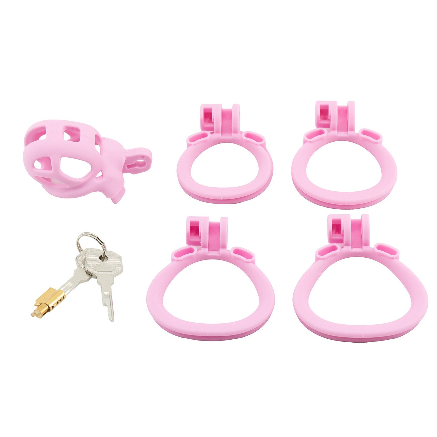 Xscockcage| Matte Texture Pink Cobra Chastity Cage 2.0