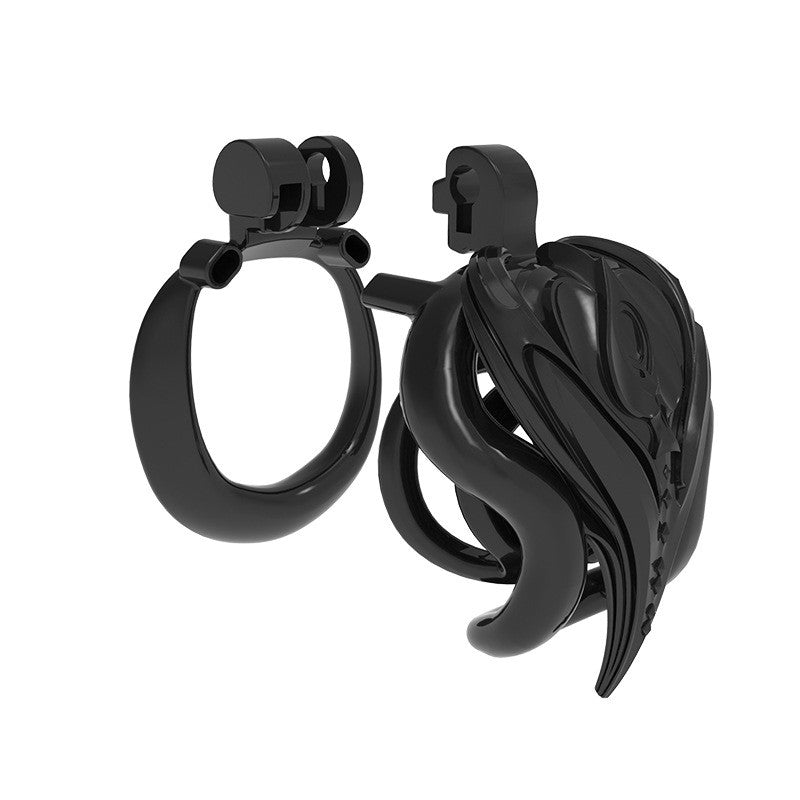 Xscockcage| Spade Queen "Blossom Flame" Resin Chastity Cage