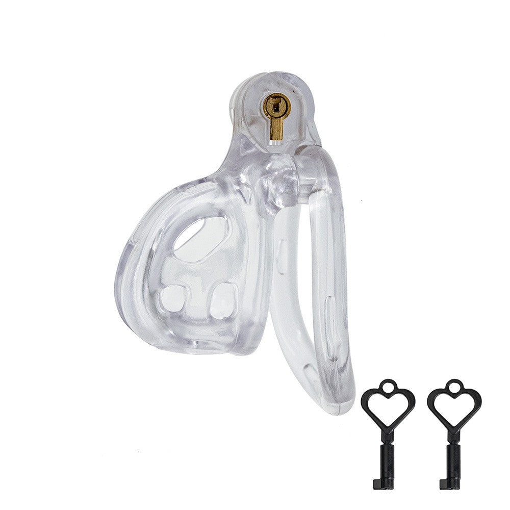 Xscockcage| Cage de chasteté transparente Cobra imprimée en 3D