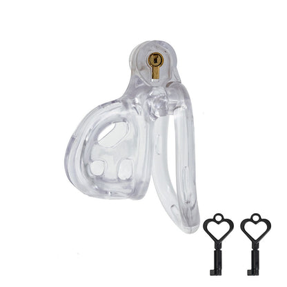 Xscockcage| Cage de chasteté transparente Cobra imprimée en 3D