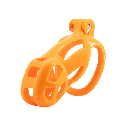Xscockcage| Jaula de castidad Cobra naranja impresa en 3D