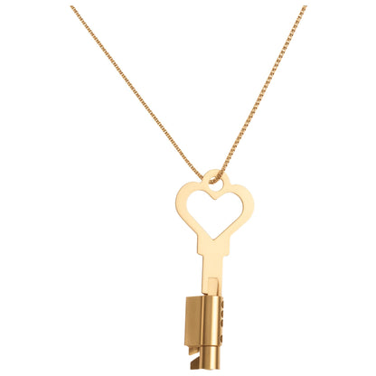 Xscockcage| Heart-Shaped Necklace Chastity Cage Universal Key