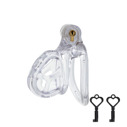Xscockcage| Cage de chasteté transparente Cobra imprimée en 3D