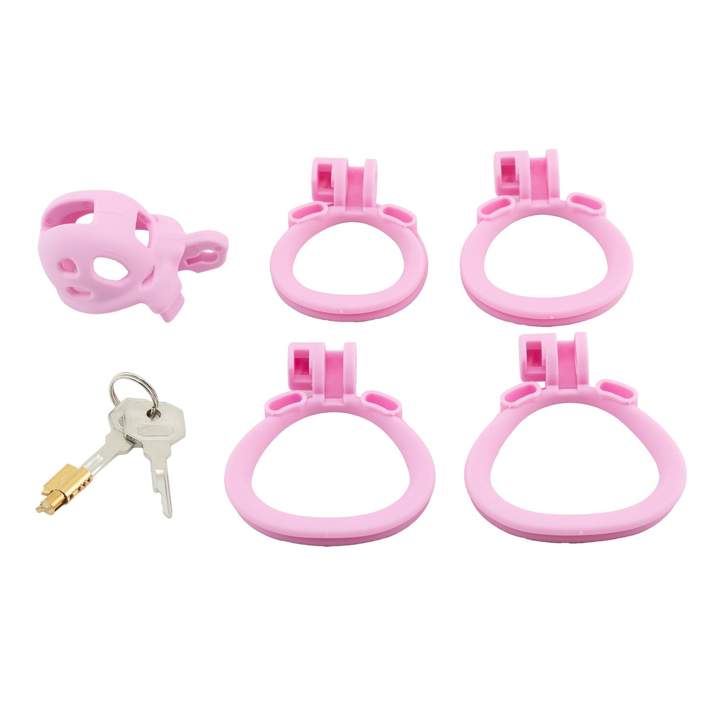 Xscockcage| Matte Texture Pink Cobra Chastity Cage 2.0