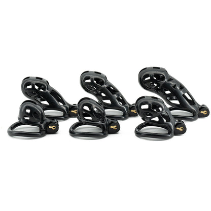 Xscockcage| 3D Print Black Cobra Chastity Cage
