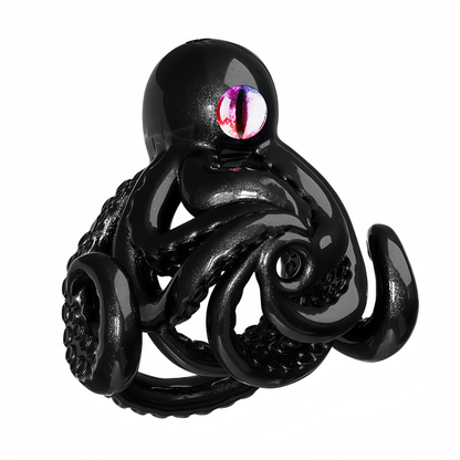Xscockcage| Octopus-Themed Resin Male Chastity Cage with Adjustable Cock Ring Chastity Cage