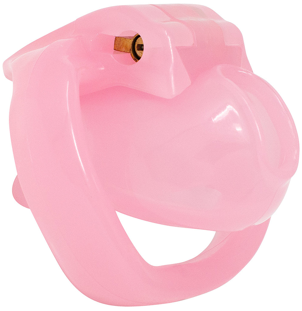 Pink HT-V4 Chastity Cage-Common Lock Nub