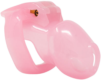 Pink HT-V4 Chastity Cage-Common Lock Small