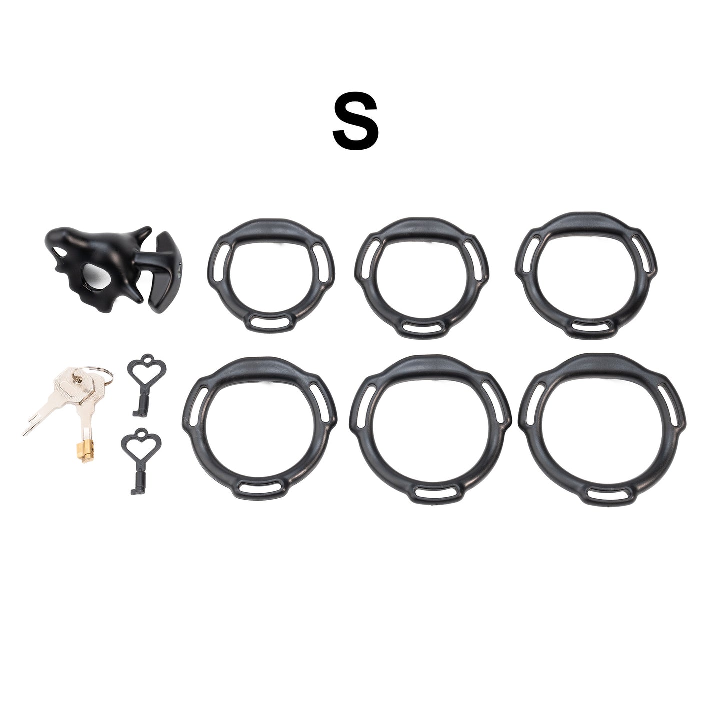 Xscockcage| Dinosaur Skull Chastity Cage Rose