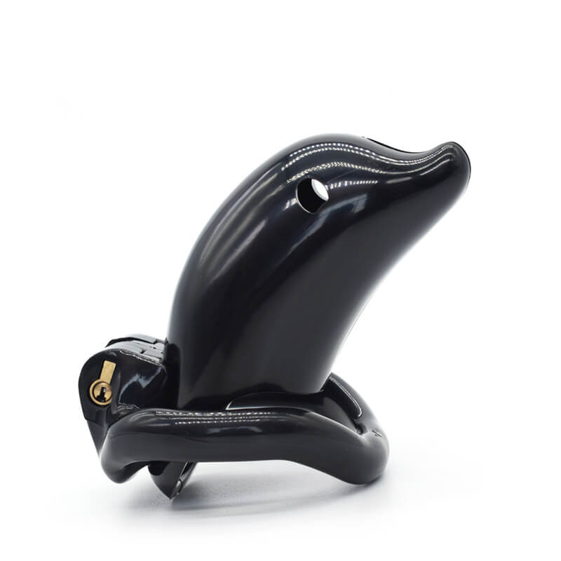  Black BEST  Dolphin SissyChastity Cage