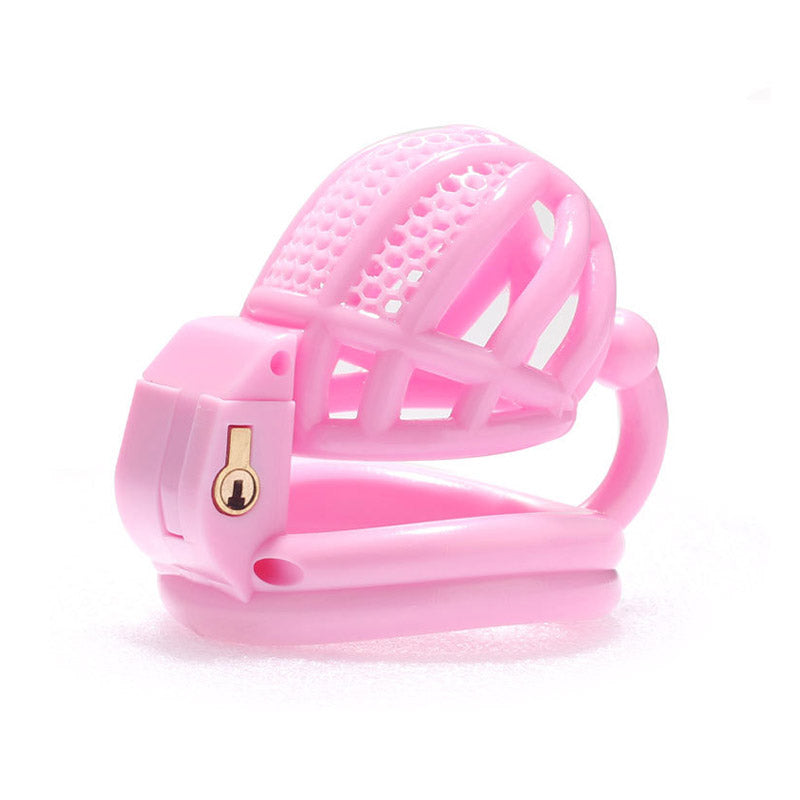 Xscockcage | Jaula de Castidad Sissy Rosa Hive Nuevo Diseño