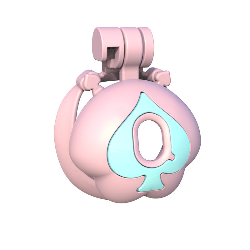 Xscockcage| Resin Spade Queen Chastity Cage