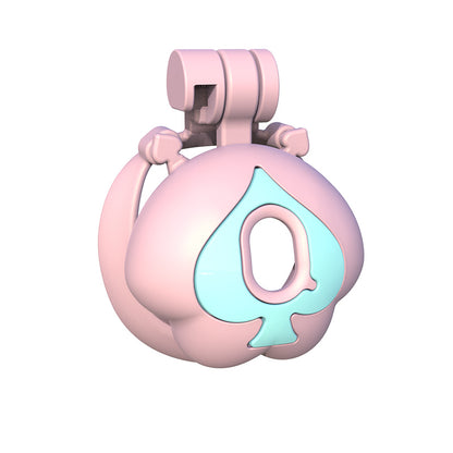Xscockcage| Resin Spade Queen Chastity Cage