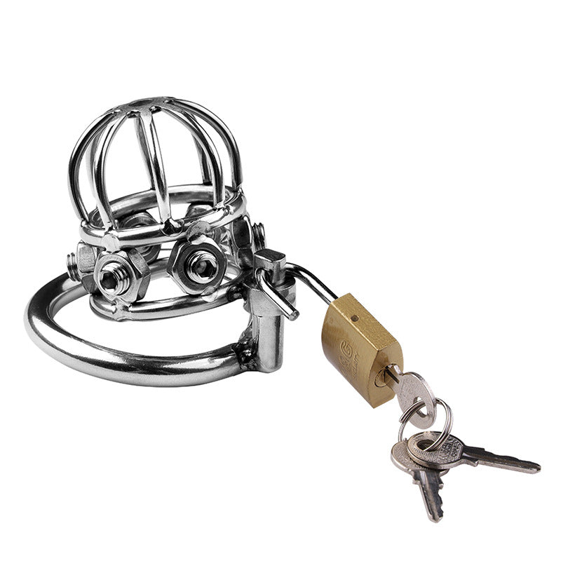 Metal Spiked Chastity Cage