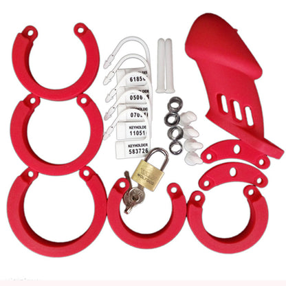 Xscockcage| Red Silicone Cock Cage