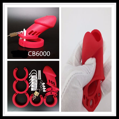 Xscockcage| Red Silicone Cock Cage