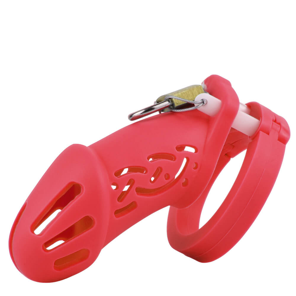 Xscockcage | Cage de chasteté masculine en silicone CB6000 (L)