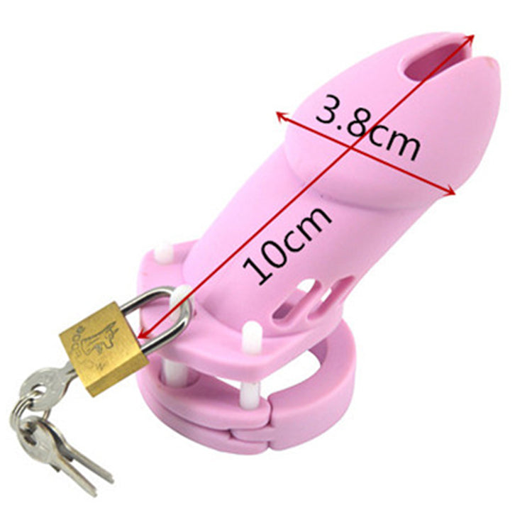 Xscockcage| Pink Silicone Cock Cage Large CB6000