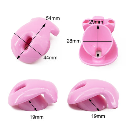Xscockcage| Girls Chastity Lid Inverted Cage Flat Cap Chastity Cage